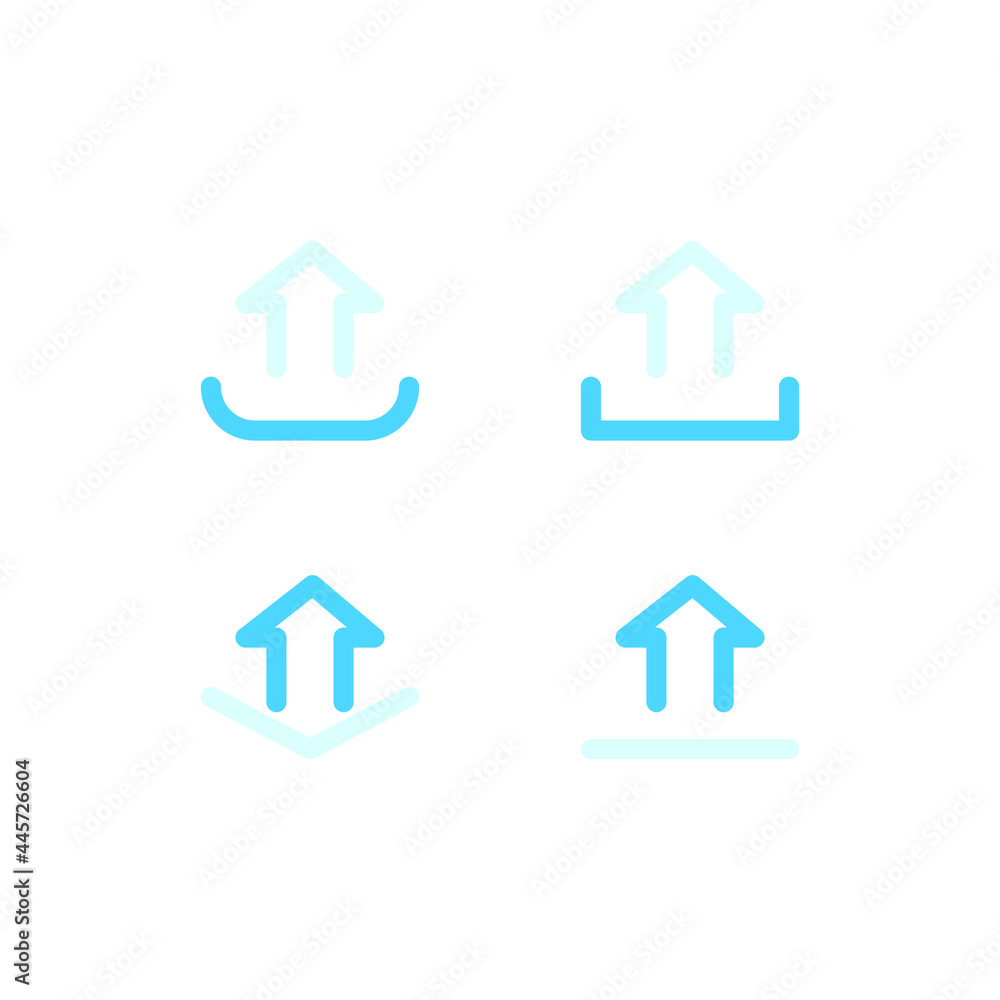 Illustration Vector Graphic of Upload icon Illustration Vector Graphic of Upload icon