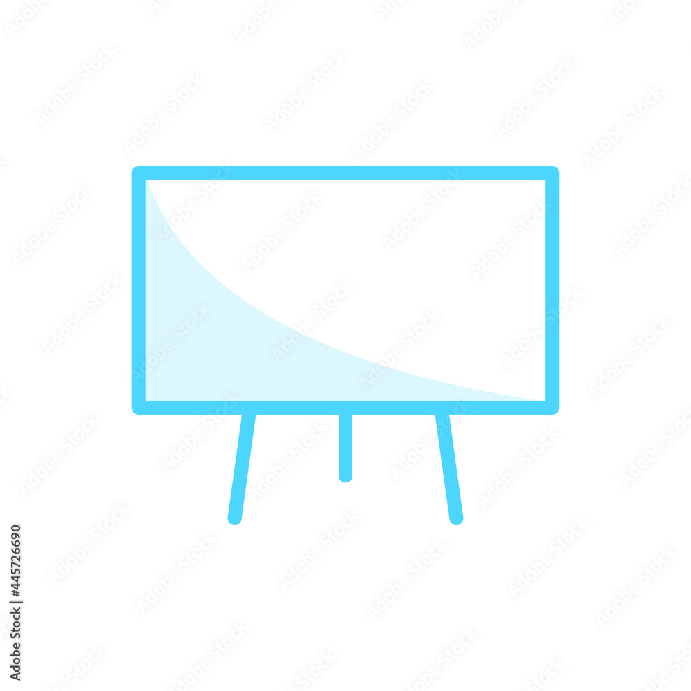 Illustration Vector Graphic of Whiteboard icon Illustration Vector Graphic of Whiteboard icon