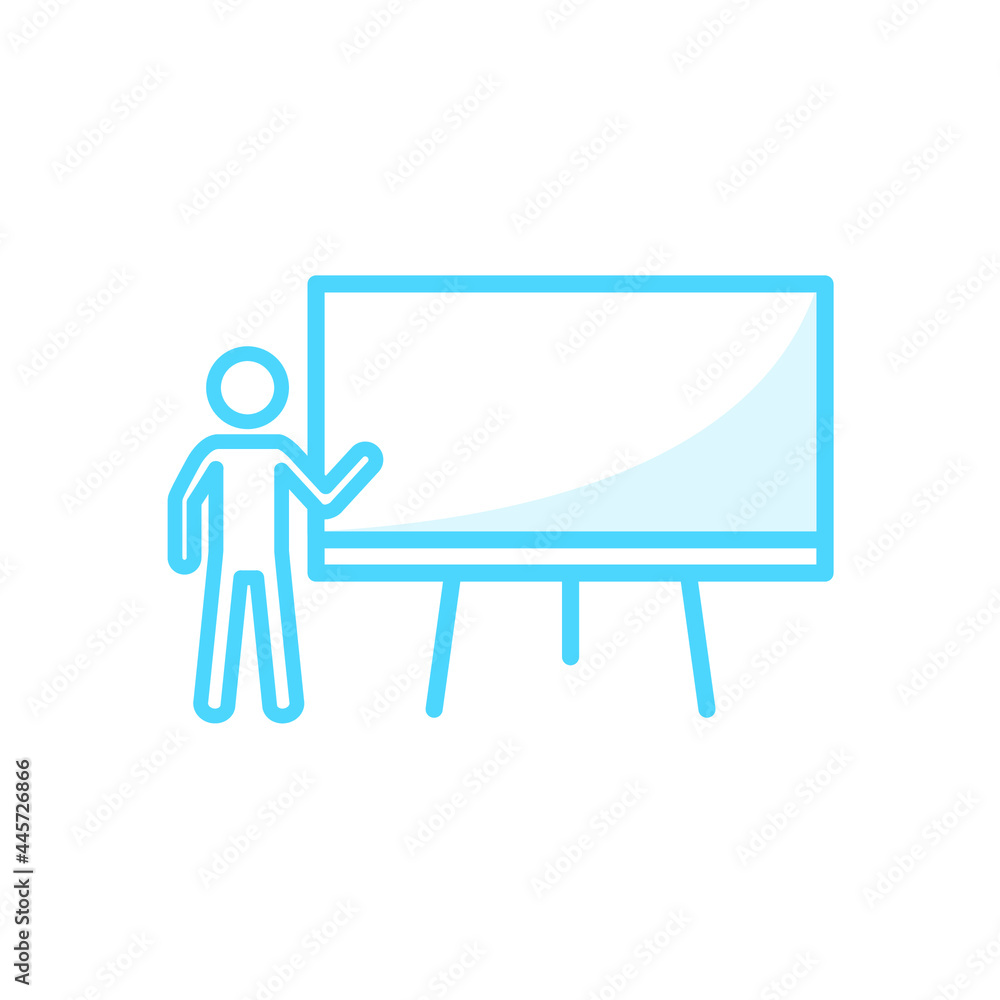 Illustration Vector Graphic of Whiteboard icon Illustration Vector Graphic of Whiteboard icon