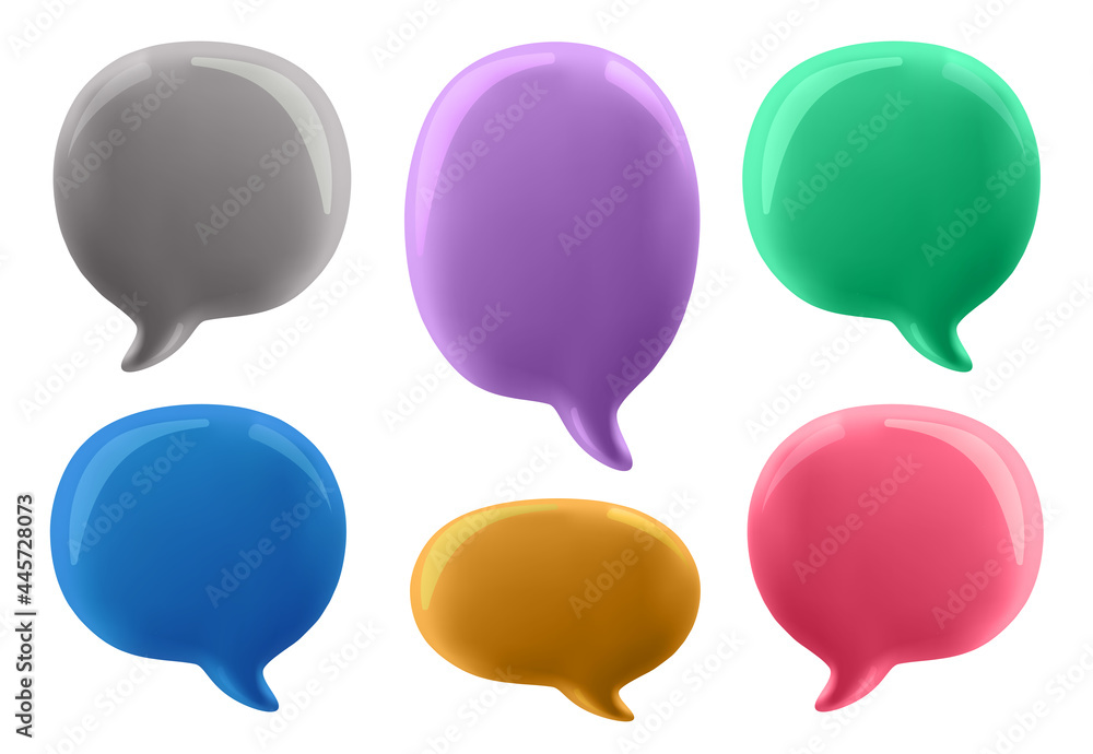 3D illustration of the speech bubble.
3d vector talking cloud. Glossy speech bubble high-quality vector. Shiny cloud foam vector. 3D illustration of the speech bubble.
3d vector talking cloud. Glossy speech bubble high-quality vector. Shiny cloud foam vector.