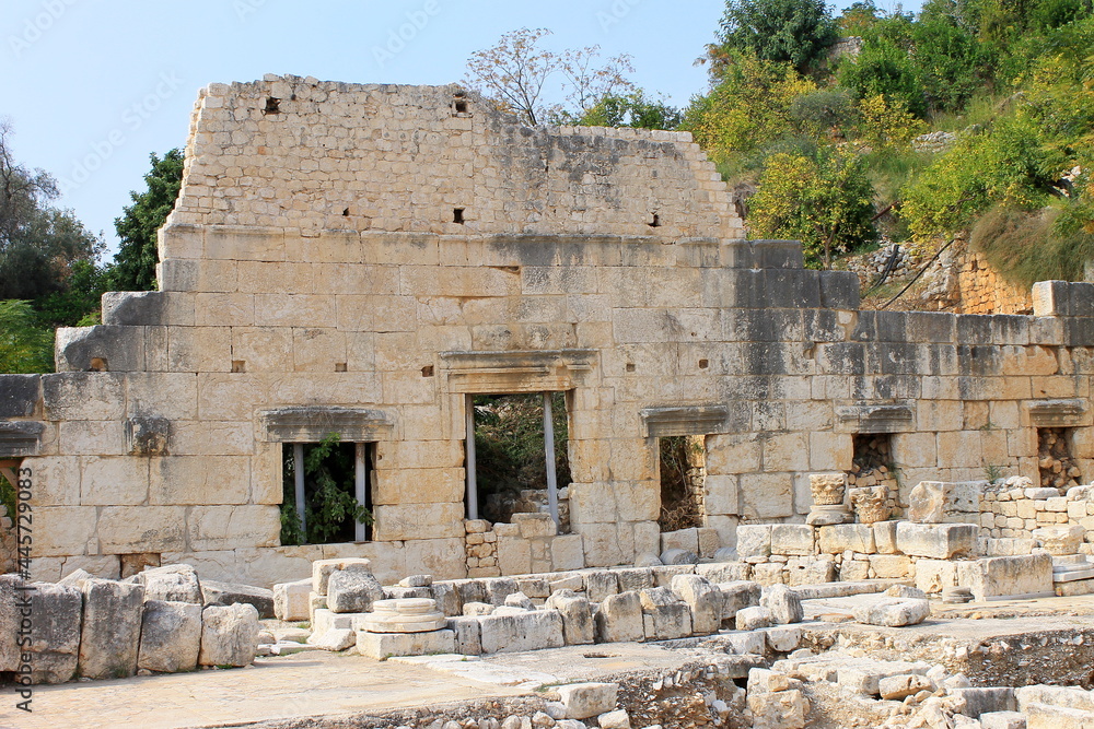 
Elaiussa Sebaste - the ruins of an ancient Roman city in the province of Mersin, turkey