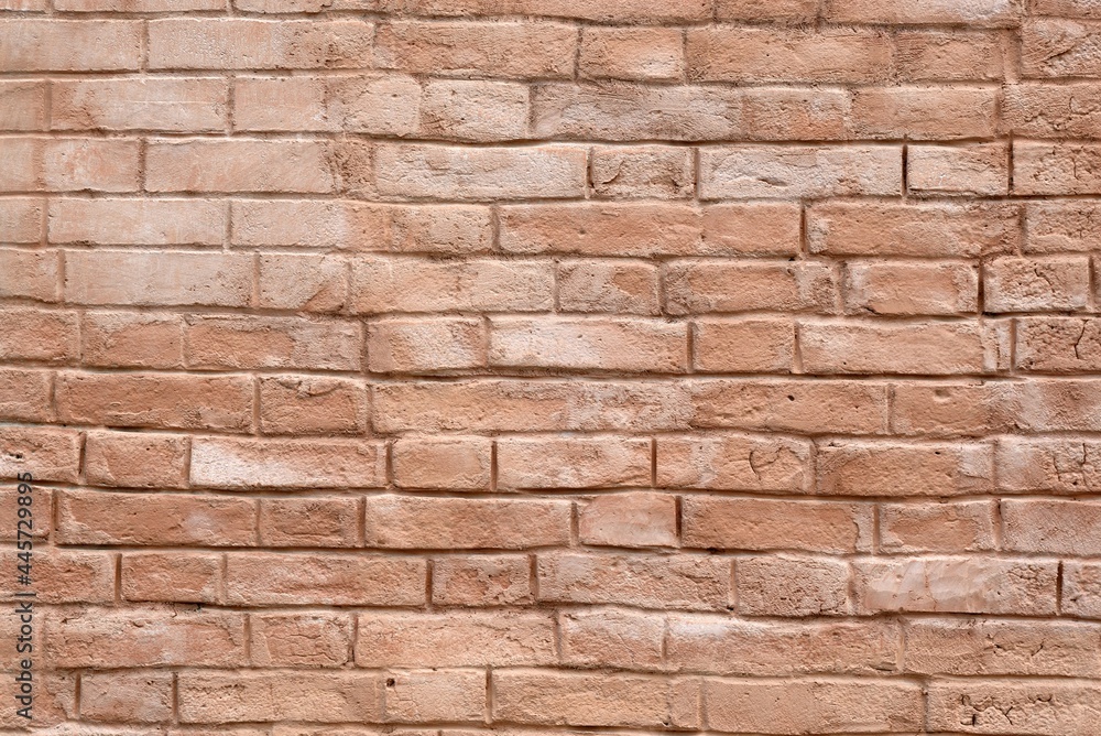 Old red brick wall pattern 2