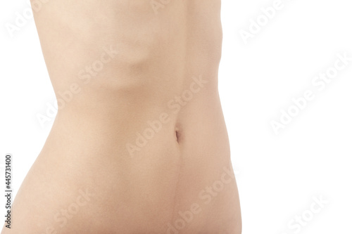 slim female torso