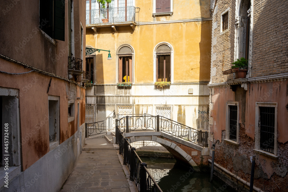 Street view in Venice Italy