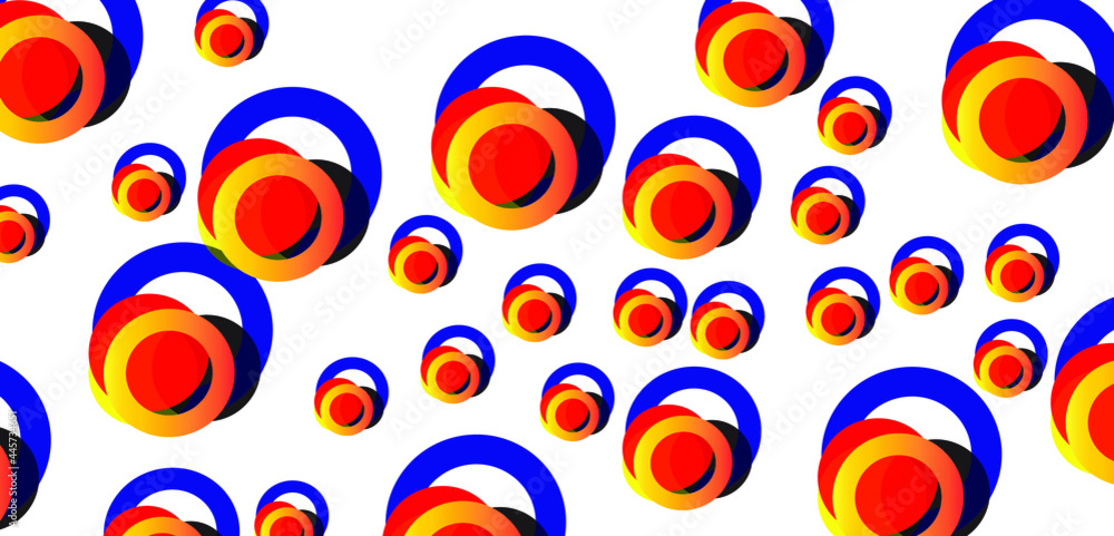 seamless pattern with circles seamless pattern with circles