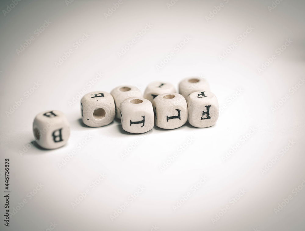 Random block letters Random block letters