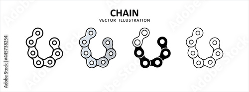 drive chain wheel vector icon design. car motorcycle spare part replacement service.