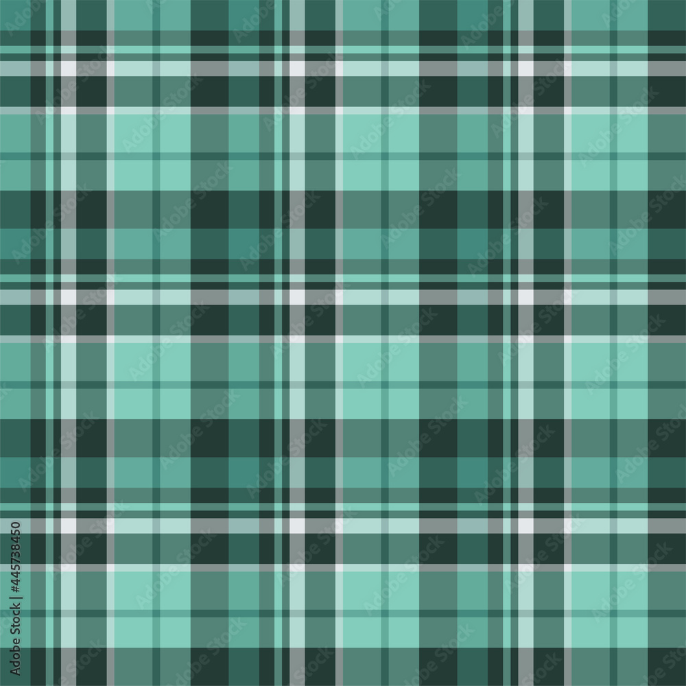 Obraz premium Plaid seamless pattern. Vector background of textile ornament. Flat fabric design.