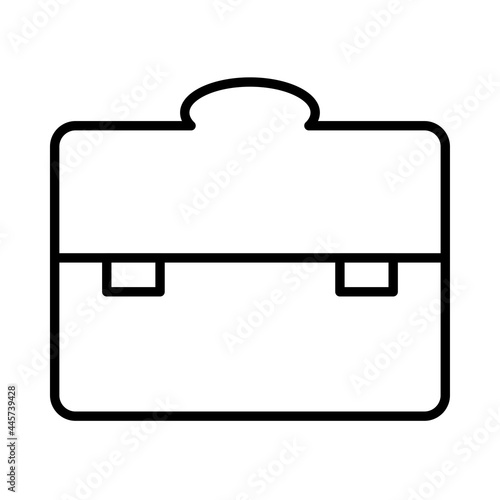 Brief Case Vector Line Icon Design
