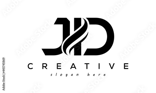 Letter JID creative logo design vector	 photo