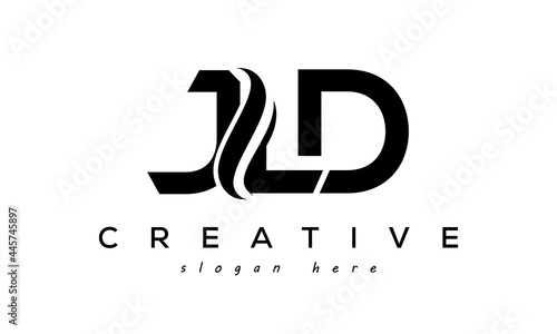 Letter JLD creative logo design vector	 photo