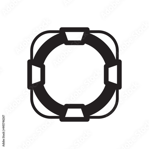 life Buoy icon - rescue saver icon