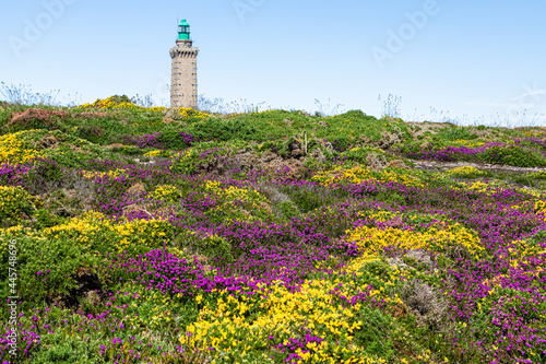 the lighthouse of Cap Frehel, in Brittany