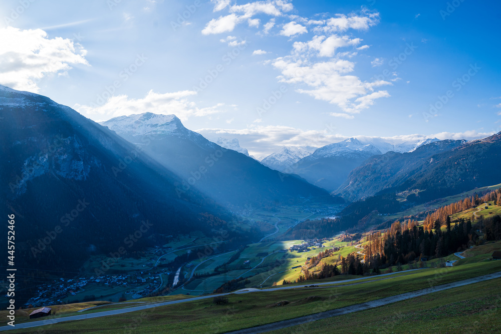 Blick in Richtung Andeer Blick in Richtung Andeer