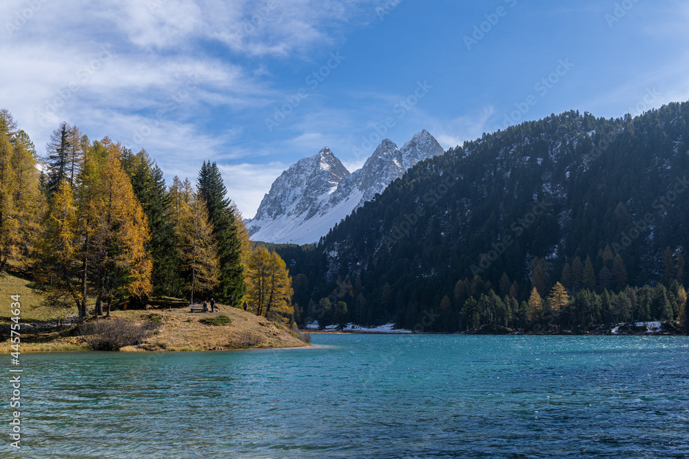 Herbst am Palpuognasee Herbst am Palpuognasee