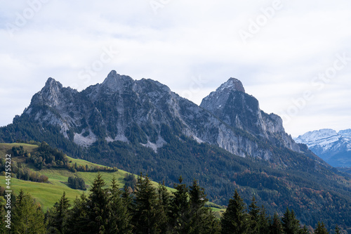 Blick vom Sattel in Richtung Schwyz