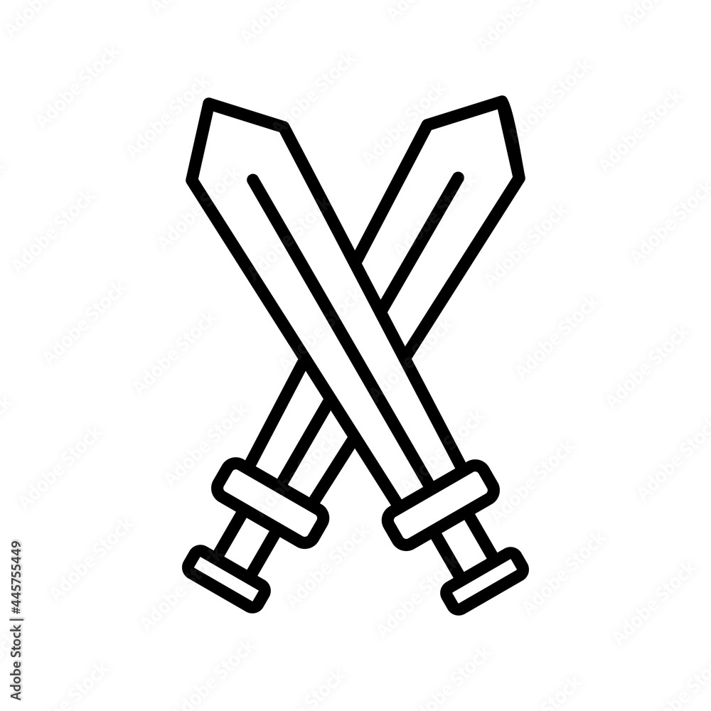 War Vector Line Icon Design War Vector Line Icon Design