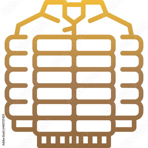 coat gradient icon