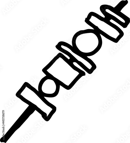 hand draw sate