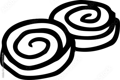hand draw onion