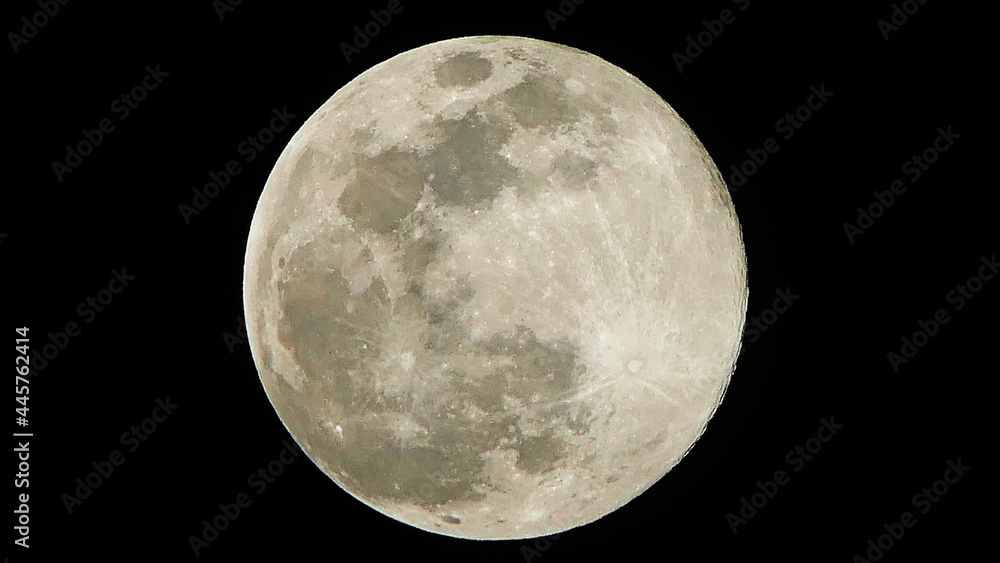 Naklejka premium moon in the night