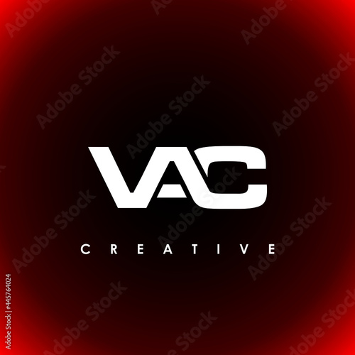 VAC Letter Initial Logo Design Template Vector Illustration photo