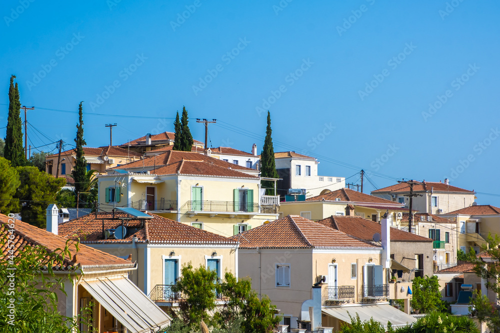 Οld buildings on the island of Spetses