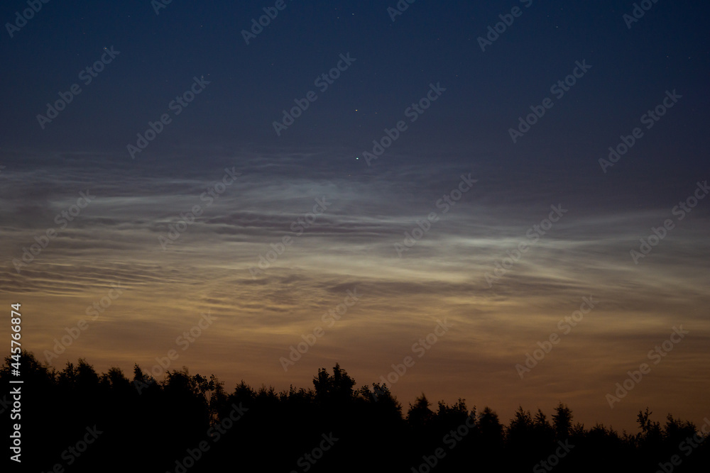Noctilucent clouds Noctilucent clouds