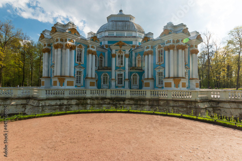 Canvas Print blue palace in St. petersburg