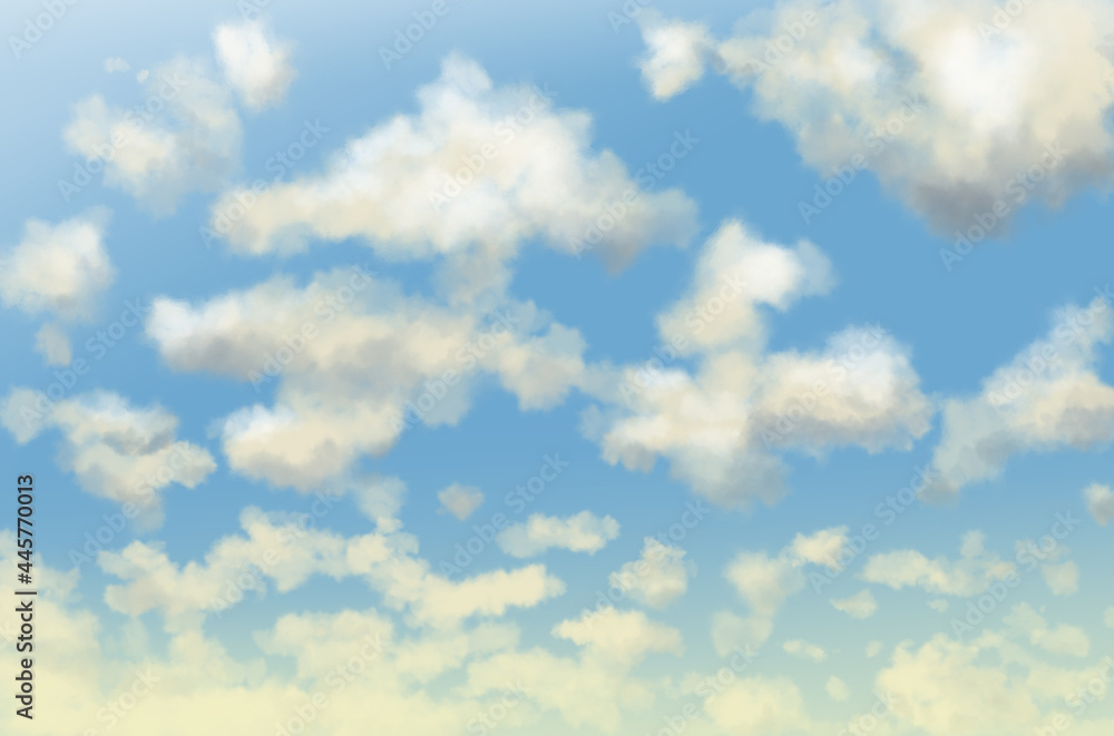 Blue sky with clouds, Blue sky with clouds,