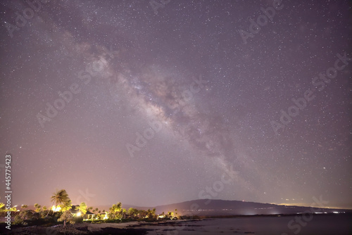 The Milky Way on the Big Island of Hawaii, Mount Hualalai 