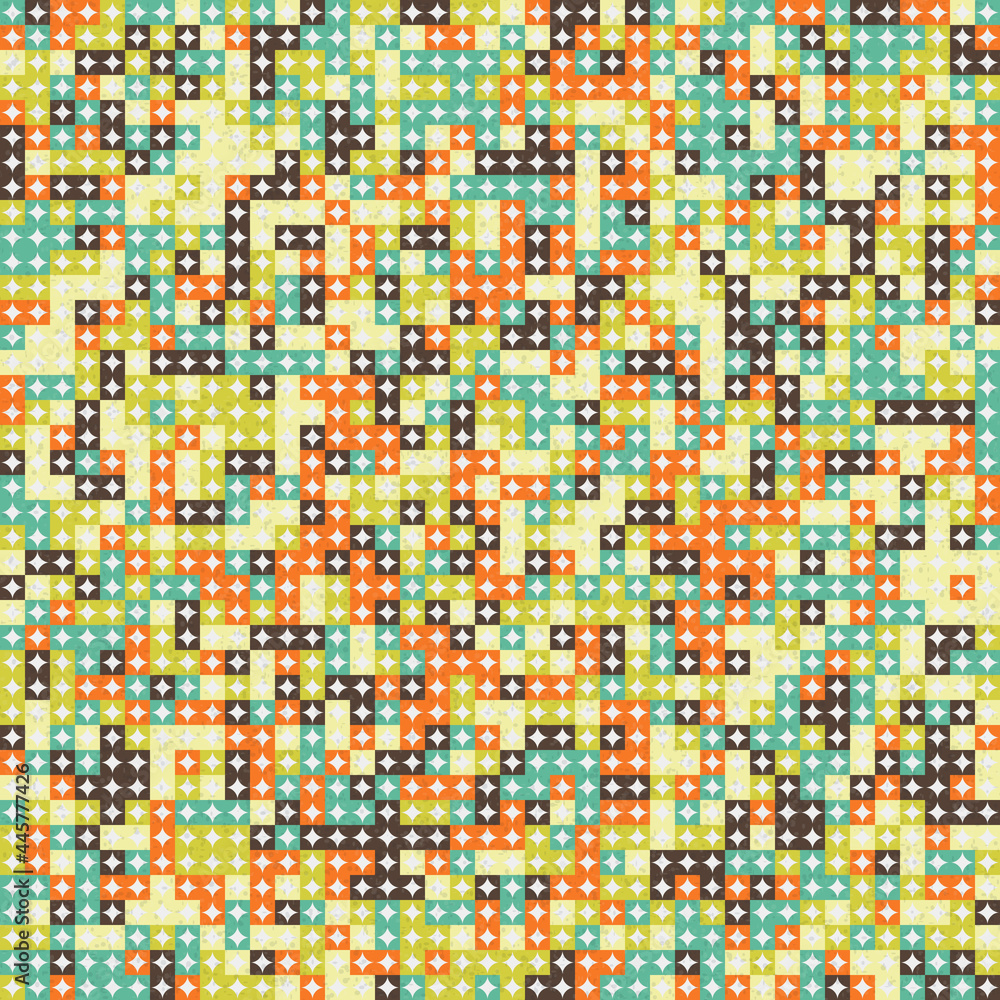Abstract Geometric Pattern generative computational art illustration Abstract Geometric Pattern generative computational art illustration