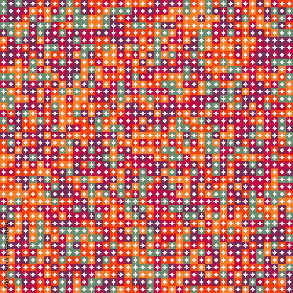 Abstract Geometric Pattern generative computational art illustration Abstract Geometric Pattern generative computational art illustration