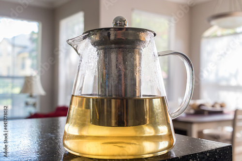 Tea is ready to be served