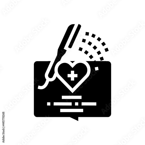 bathing homecare service glyph icon vector. bathing homecare service sign. isolated contour symbol black illustration