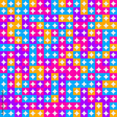 Wallpaper Mural Abstract Geometric Pattern generative computational art illustration Torontodigital.ca