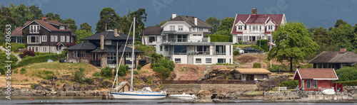 Canvas Print Oslo housing