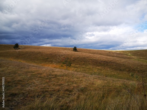 warm autumn day in zlatibor