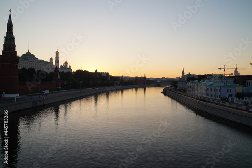 Moscow: dawn over the Kremlin