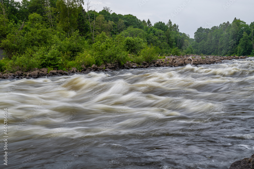 Long-term recordings on the Lägen river near Larvik in Norway where fishermen gather Long-term recordings on the Lägen river near Larvik in Norway where fishermen gather