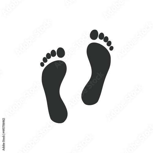 Human bare footprints © mayalis