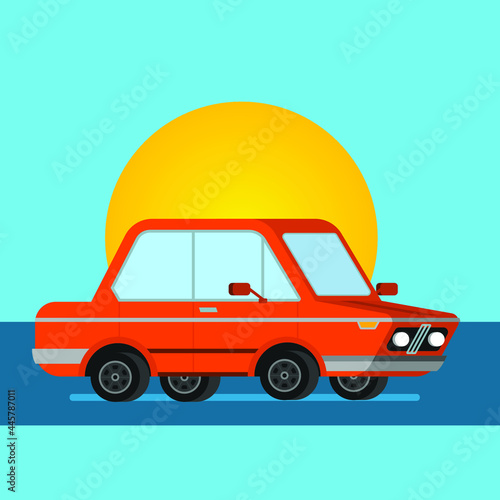 illustration of a car