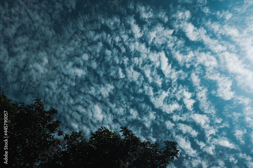 Clouds over the city