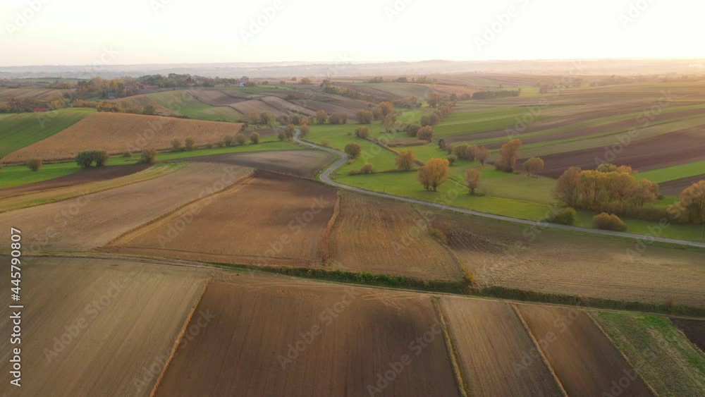 view of the countryside from the drone view of the countryside from the drone
