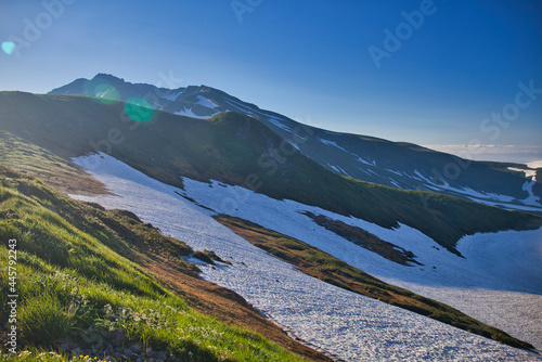 Mt.Chokai, early summer 初夏の鳥海山登山