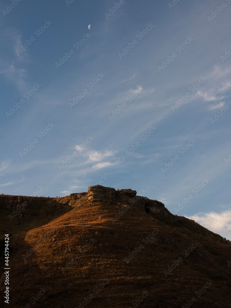 Fototapeta premium sunset in the mountains