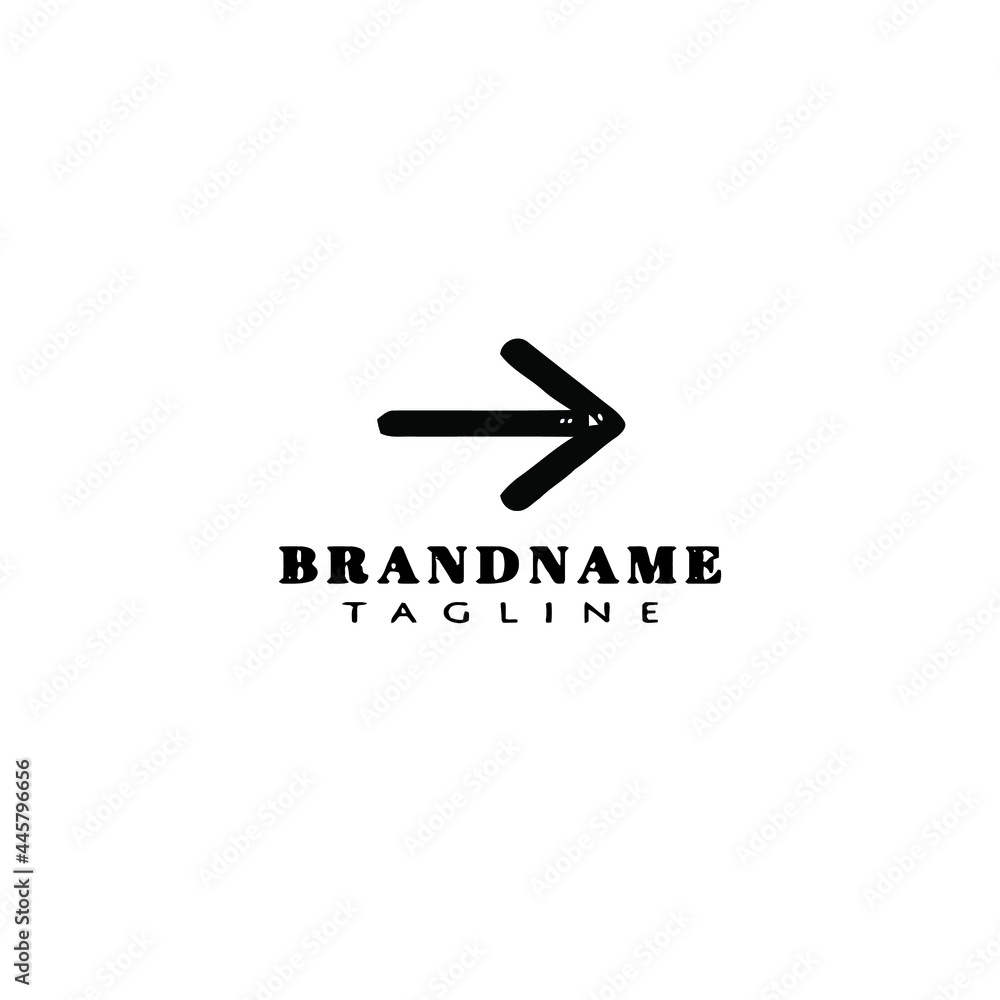 arrow logo template icon cute vector illustration arrow logo template icon cute vector illustration