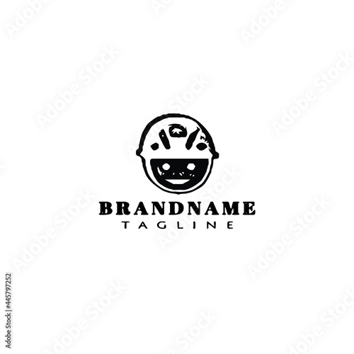 Free Download construction worker logo icon design template vector illustration - GFXLoad