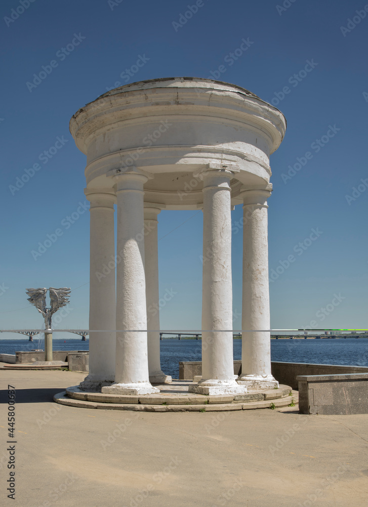 Embankment of Cosmonauts in Saratov. Russia Embankment of Cosmonauts in Saratov. Russia
