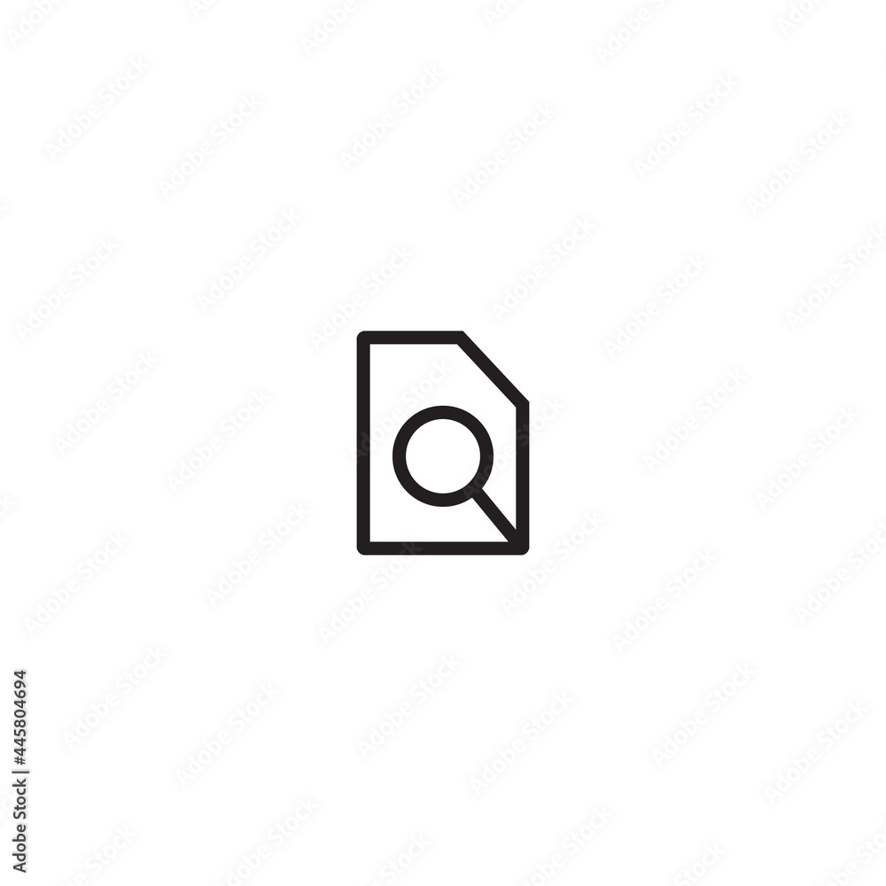 Find in Page Icon Vector. Search Word Symbol Image Find in Page Icon Vector. Search Word Symbol Image